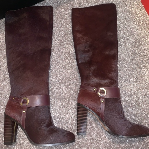 New Donald J Pliner Owen Calf Hair Boots - Sz 7M - Picture 3 of 7